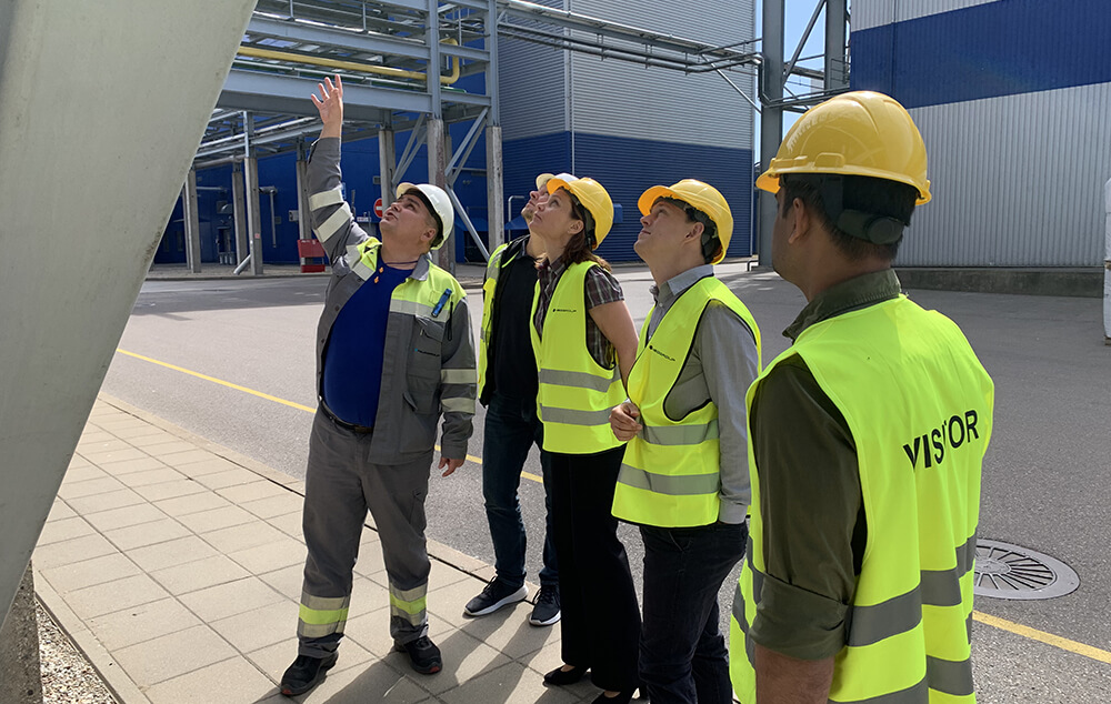 Climeon and Neo Group team conducting an on-site review of infrastructure